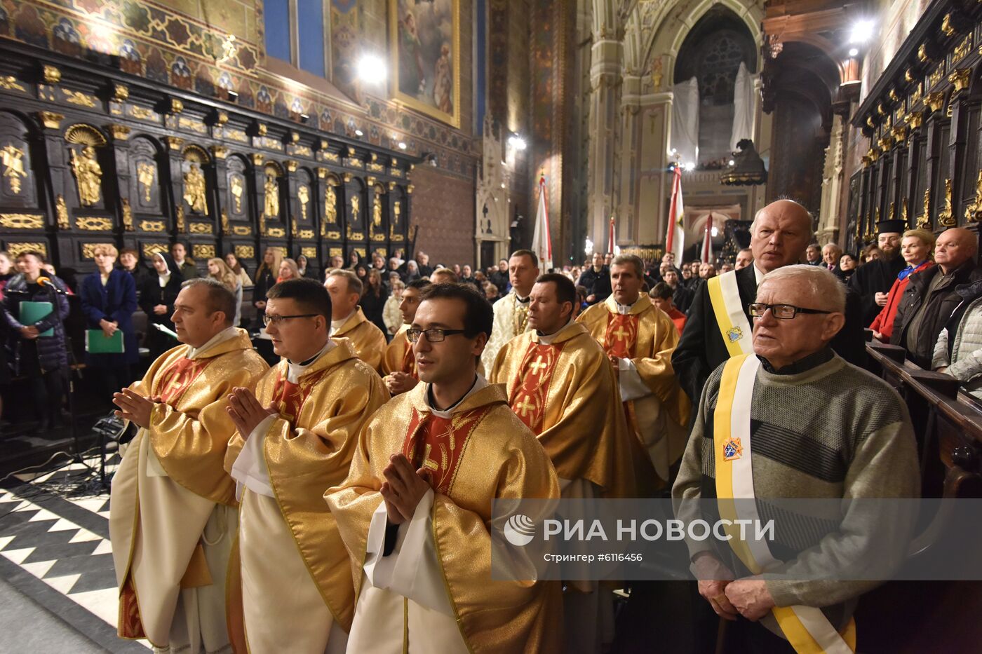 Рождественская месса во Львове