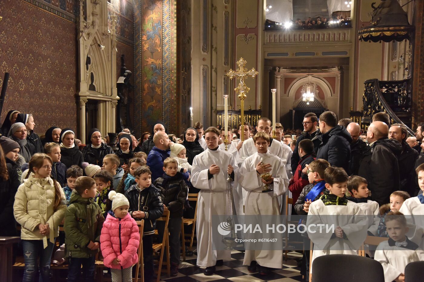 Рождественская месса во Львове