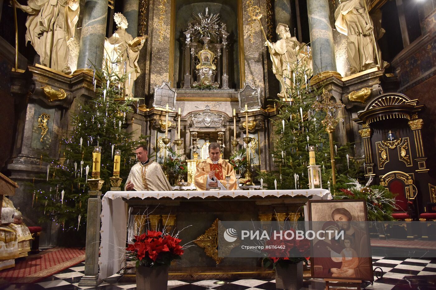 Рождественская месса во Львове