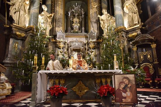 Рождественская месса во Львове