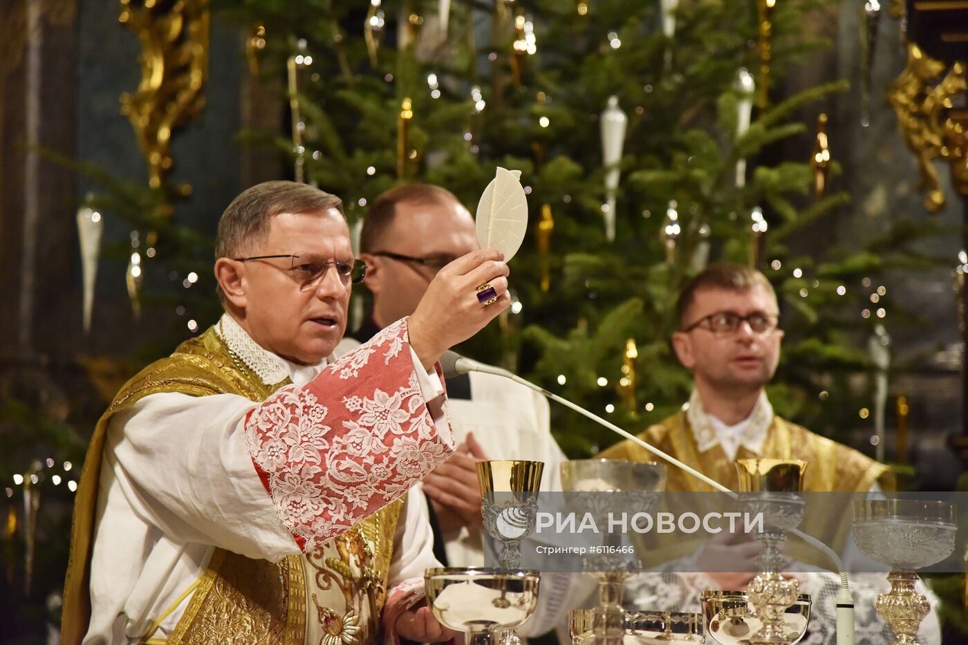 Рождественская месса во Львове