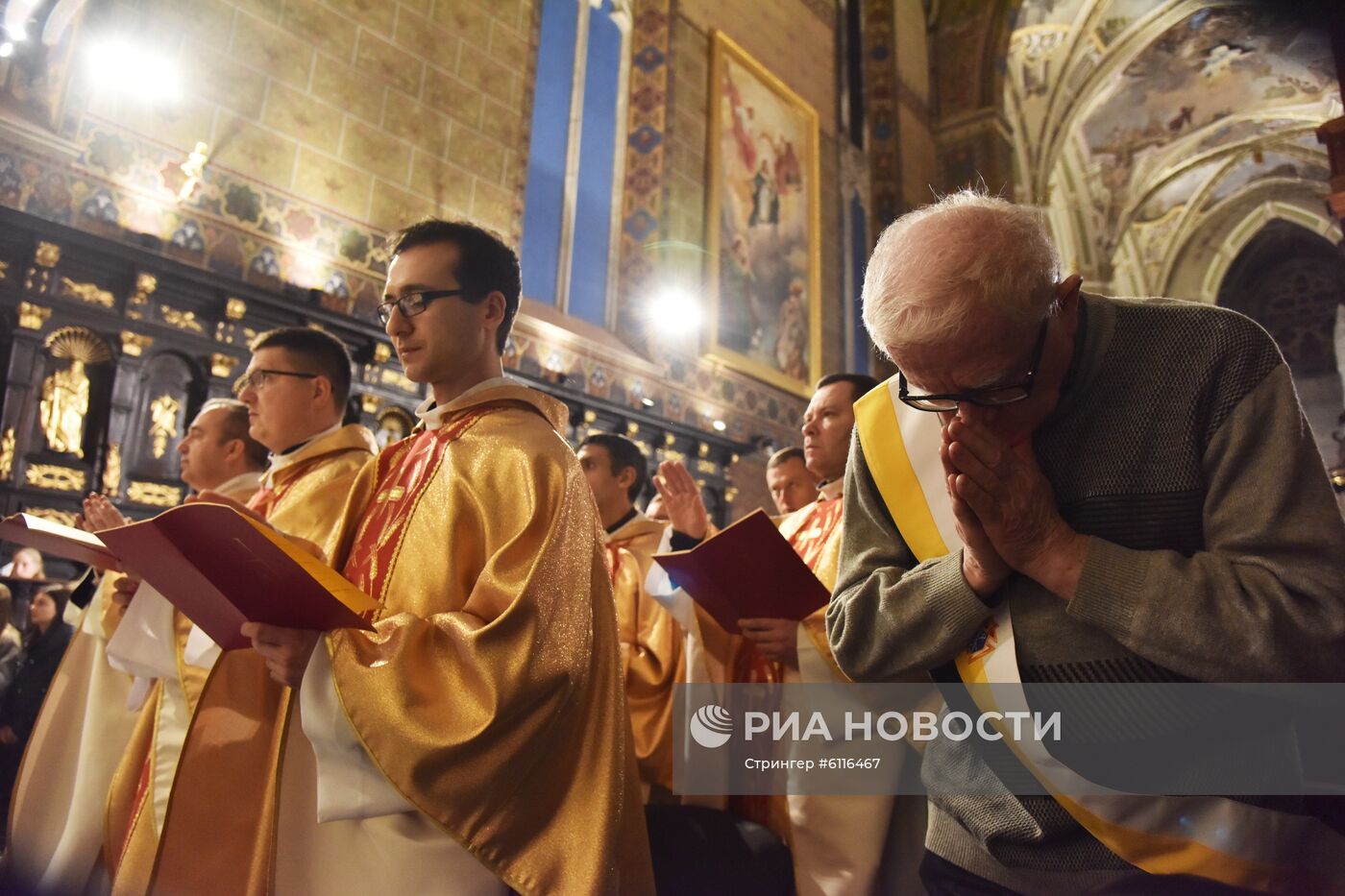 Рождественская месса во Львове