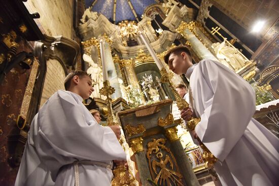 Рождественская месса во Львове