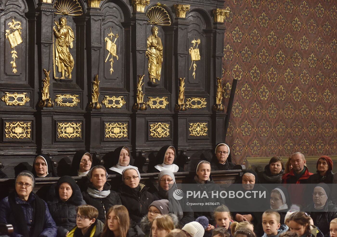 Рождественская месса во Львове