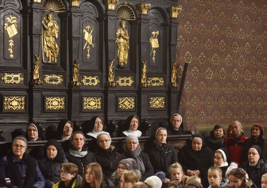 Рождественская месса во Львове