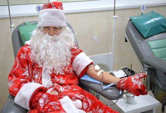 Новогодняя донорская акция "С Новым годом, Служба крови!" в Екатеринбурге