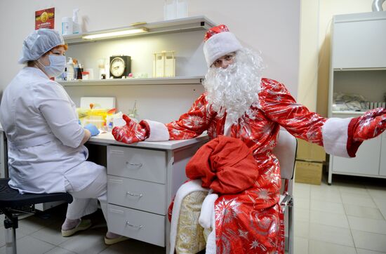 Новогодняя донорская акция "С Новым годом, Служба крови!" в Екатеринбурге
