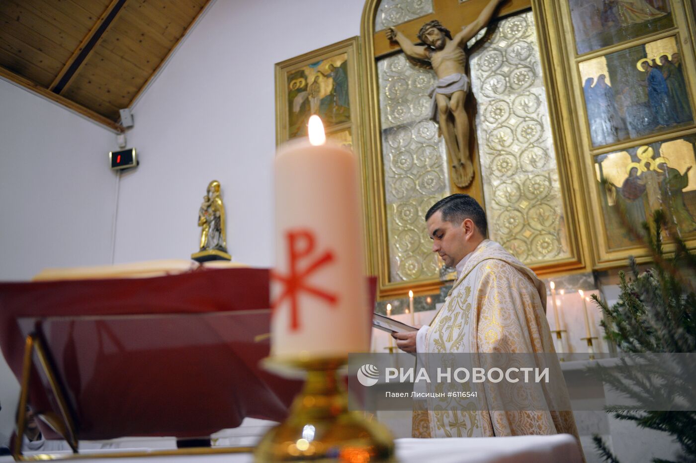 Празднование католического Рождества 