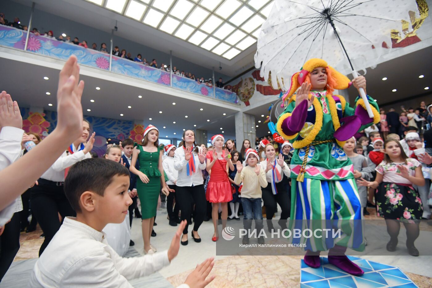 Новогоднее ёлочное представление в Кремле