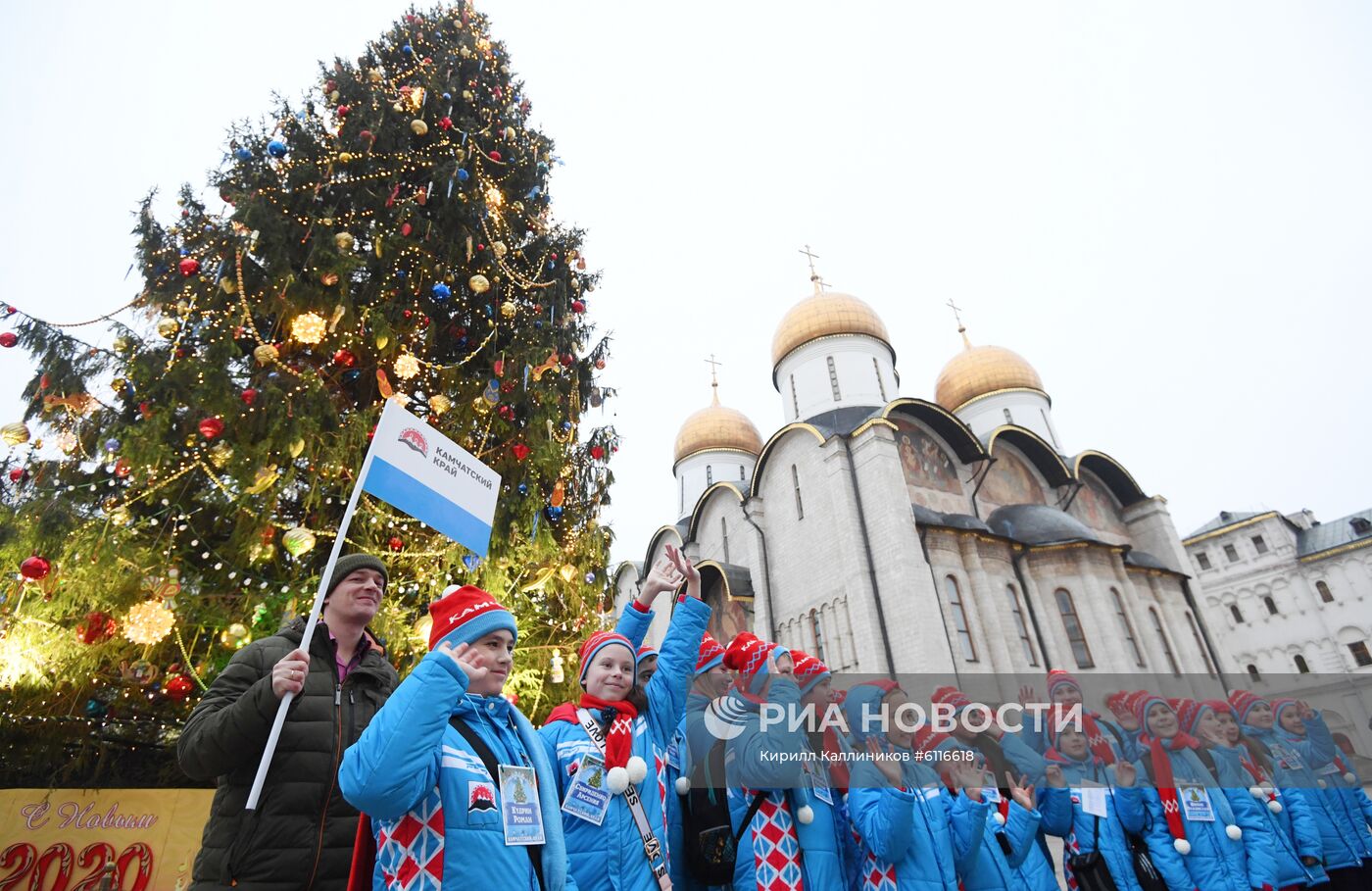 Новогоднее ёлочное представление в Кремле