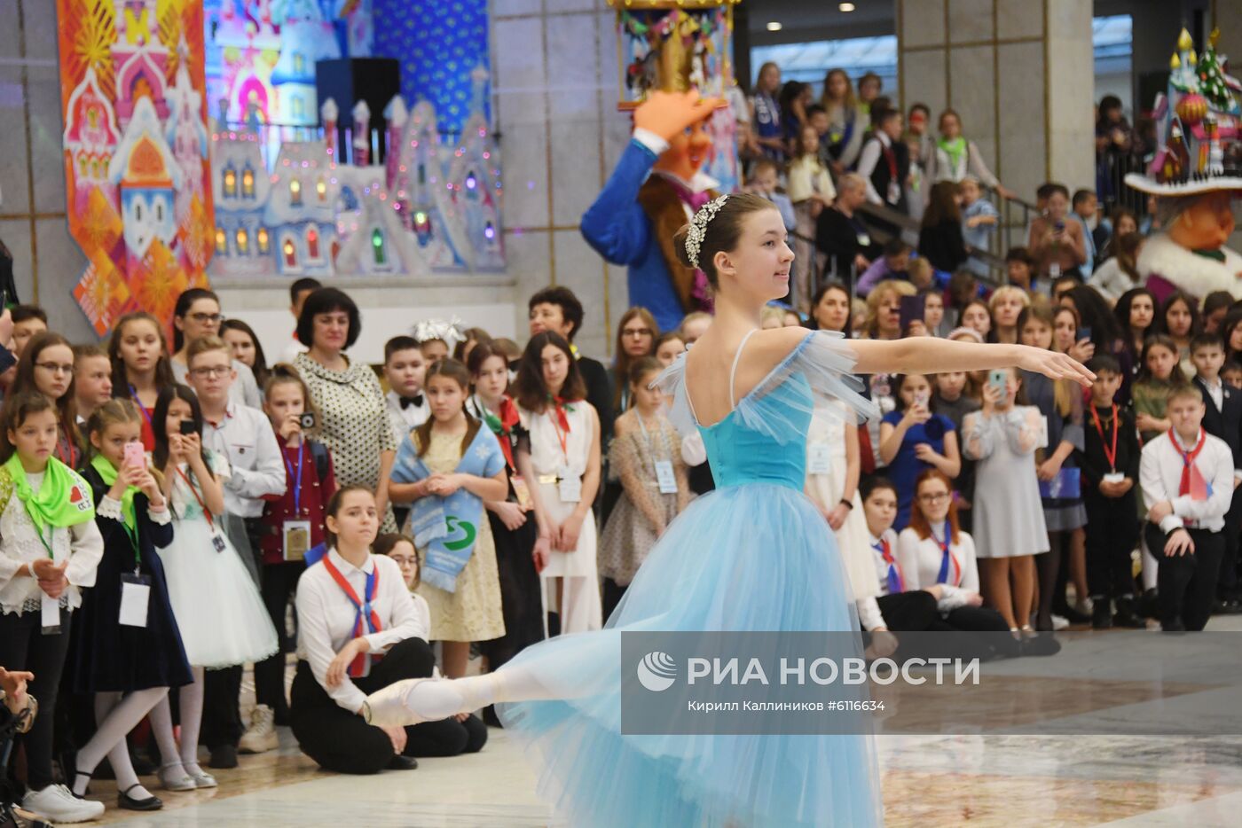 Новогоднее ёлочное представление в Кремле