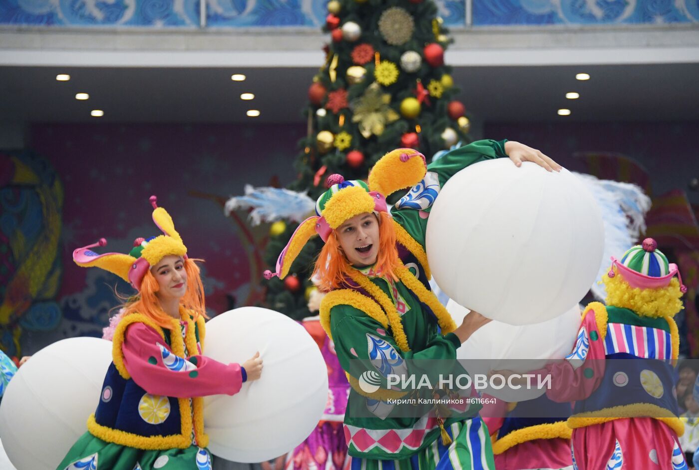 Новогоднее ёлочное представление в Кремле