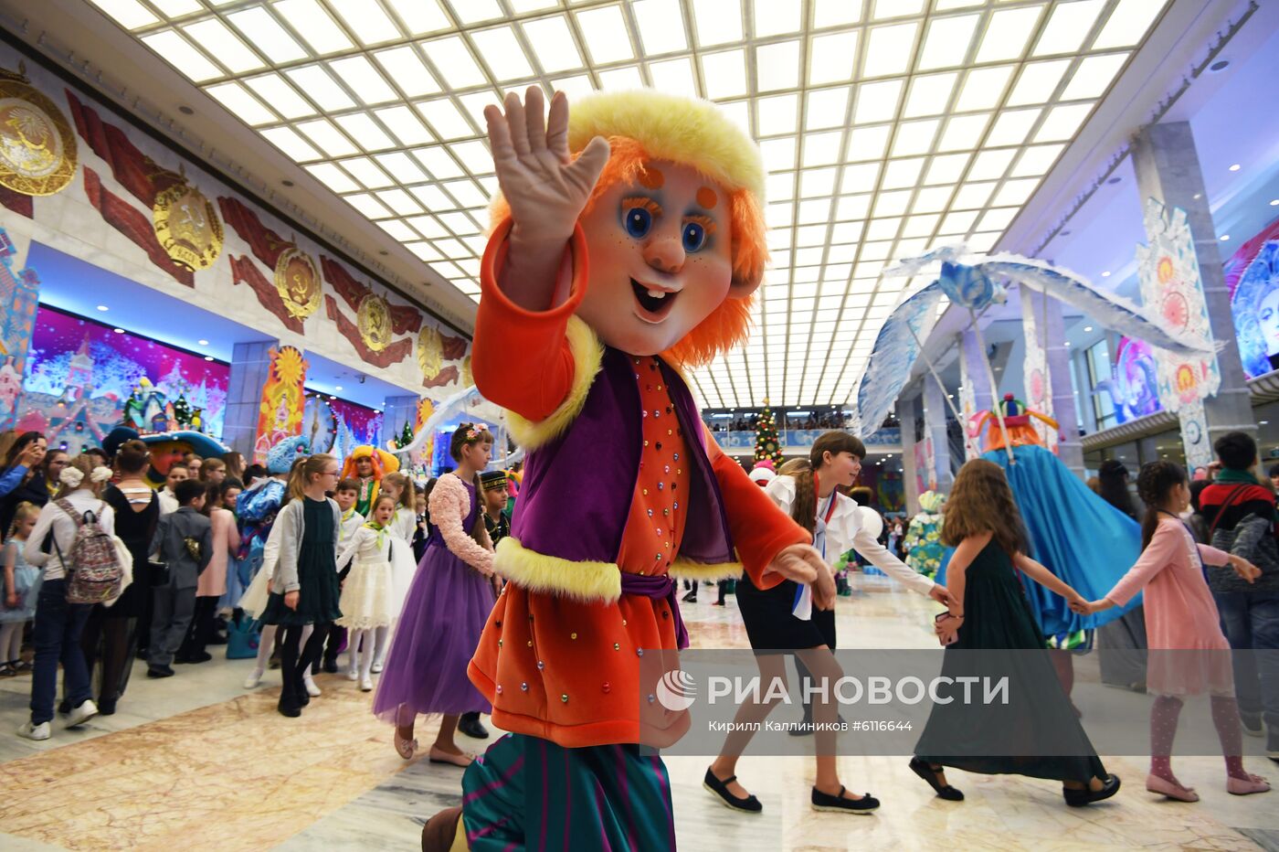 Новогоднее ёлочное представление в Кремле