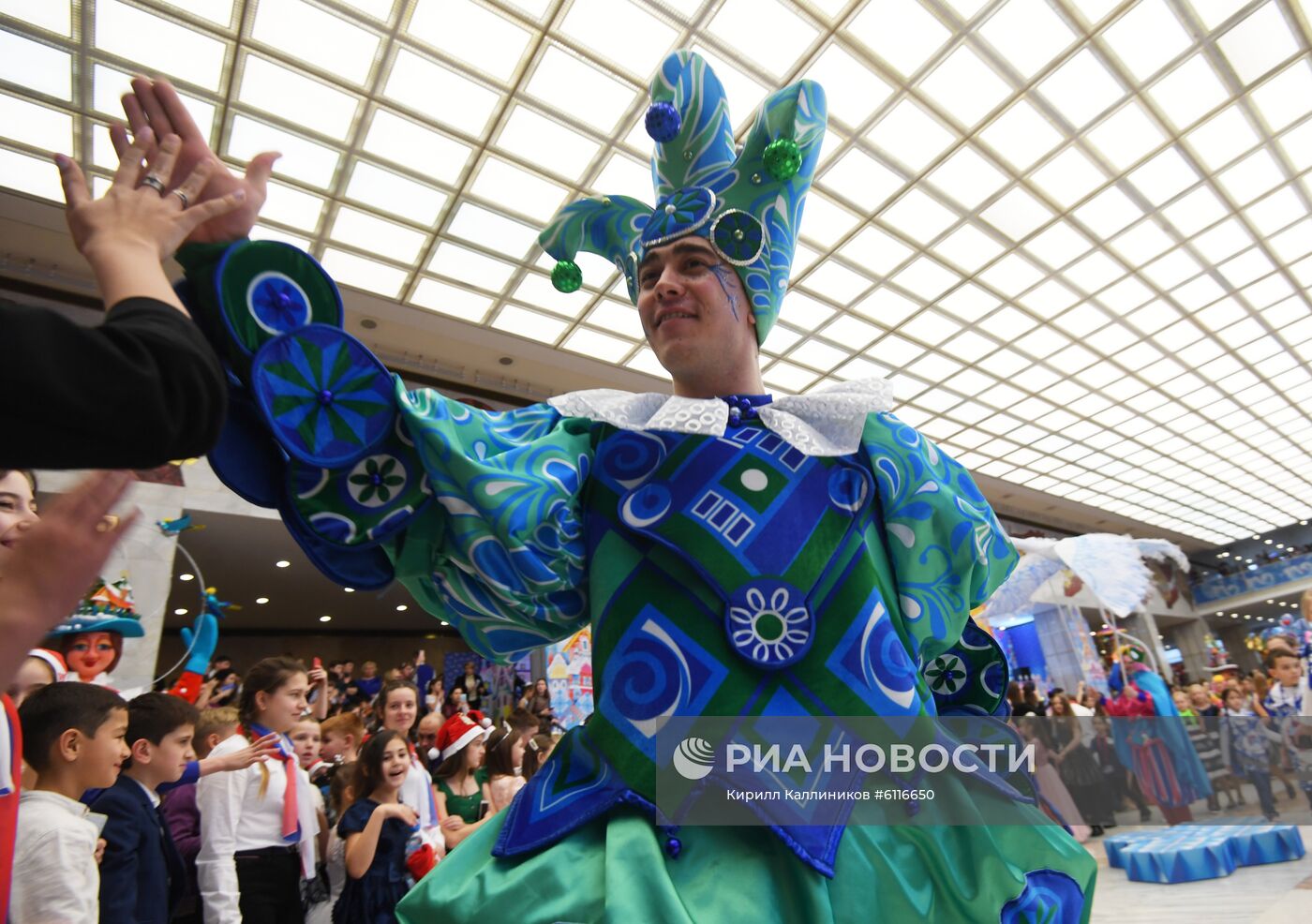 Новогоднее ёлочное представление в Кремле