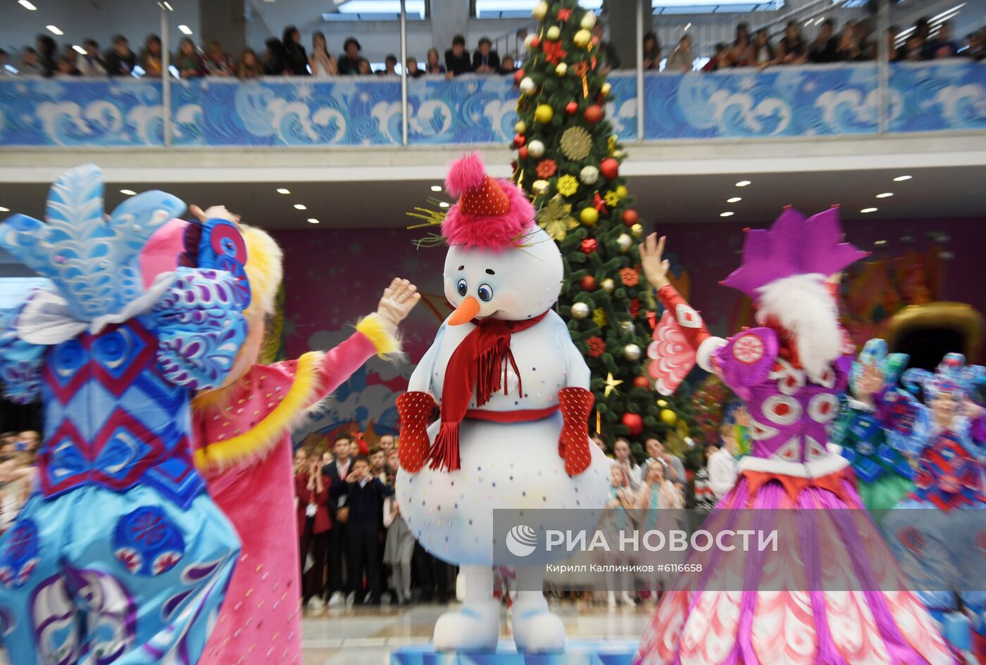 Новогоднее ёлочное представление в Кремле