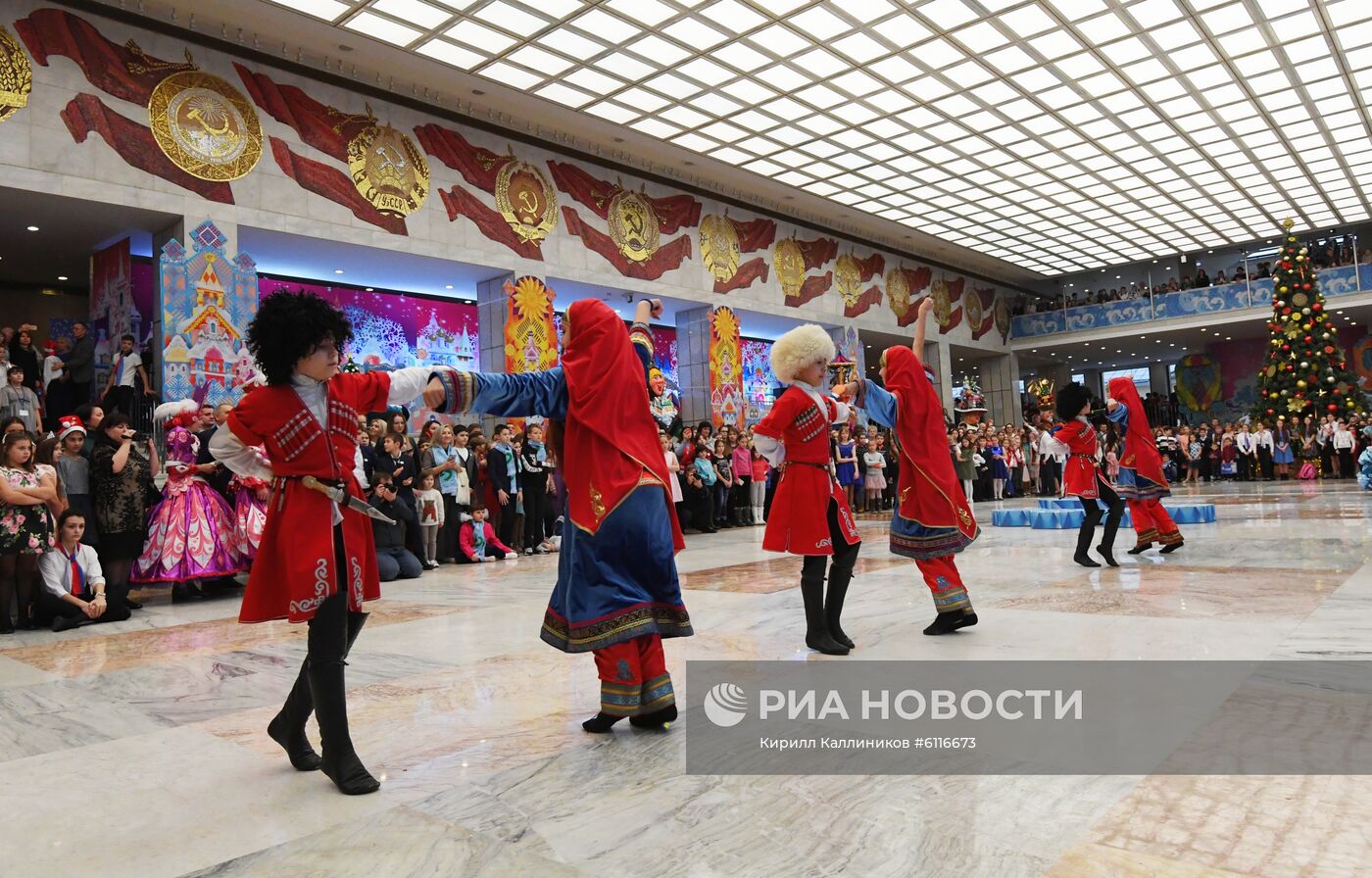 Новогоднее ёлочное представление в Кремле