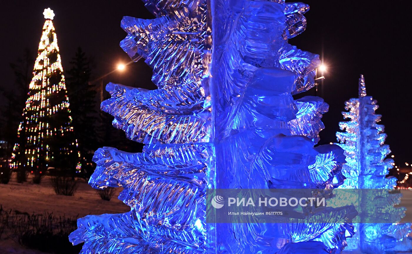 Открытие главной городской елки в Красноярске