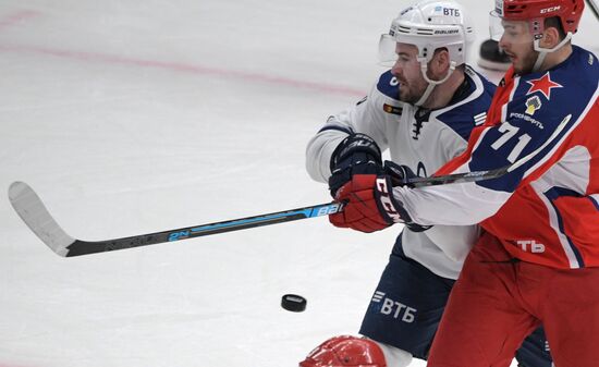 Хоккей. КХЛ. Матч ЦСКА - "Динамо" (Москва)