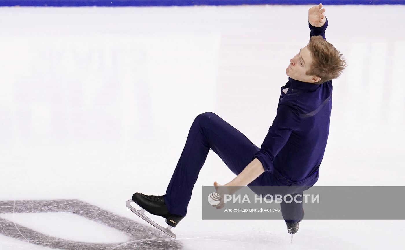 Фигурное катание. Чемпионат России. Мужчины. Короткая программа