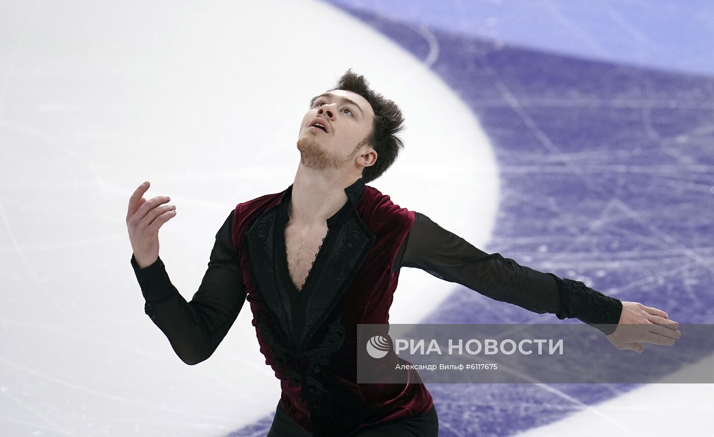 Фигурное катание. Чемпионат России. Мужчины. Короткая программа