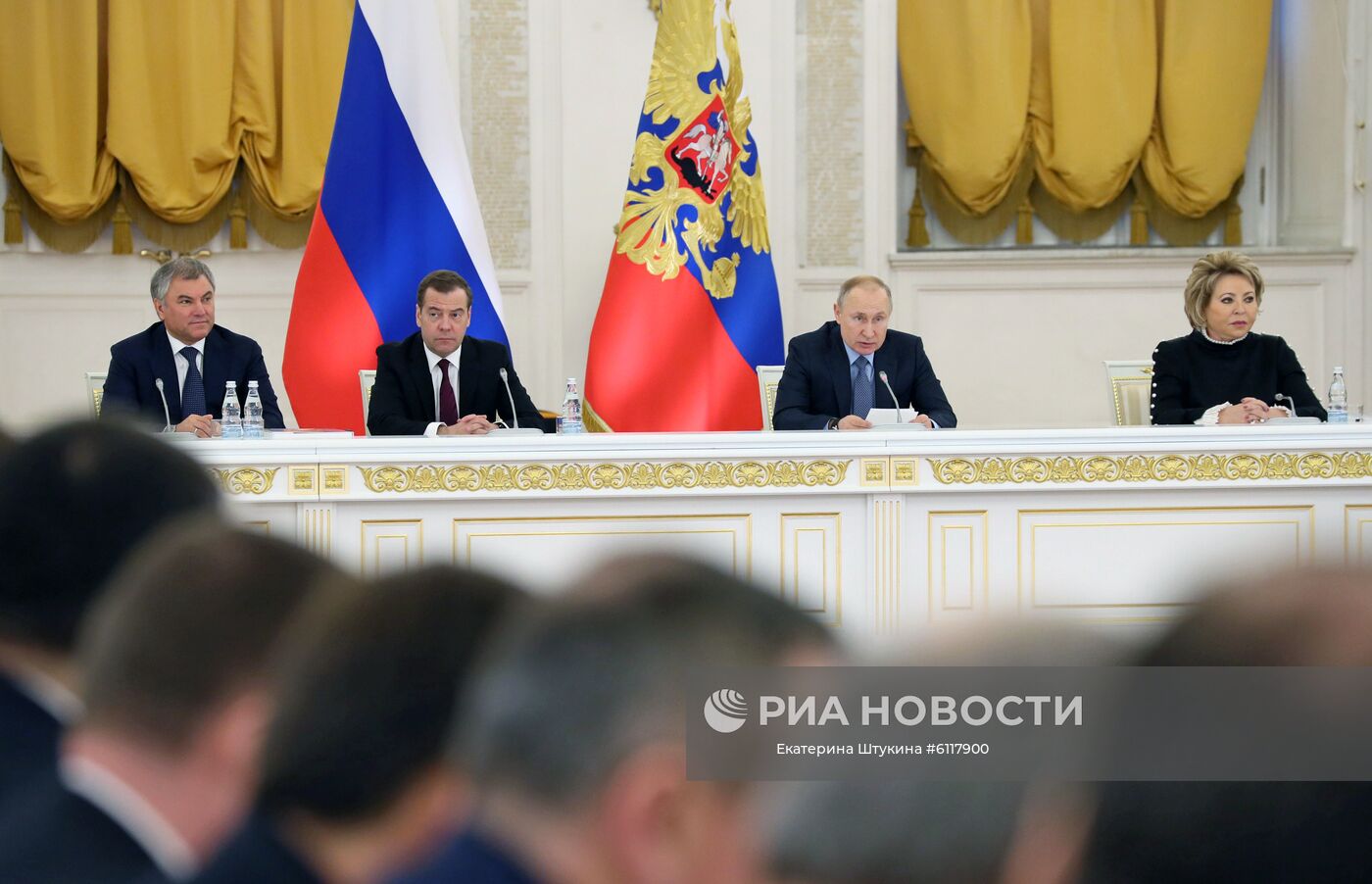 Президент РФ В. Путин провел заседание Госсовета по вопросам аграрной политики