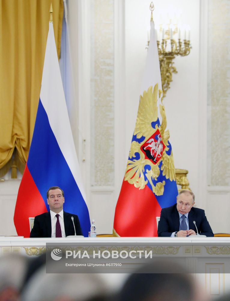 Президент РФ В. Путин провел заседание Госсовета по вопросам аграрной политики