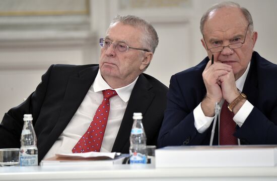 Президент РФ В. Путин провел заседание Госсовета по вопросам аграрной политики