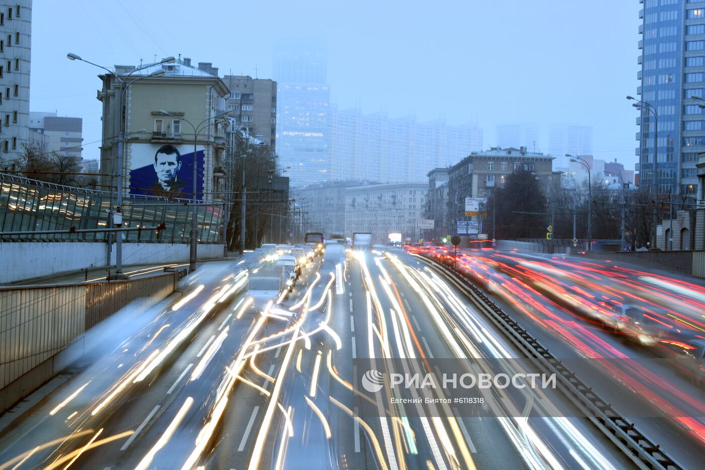 Предновогодние пробки в Москве
