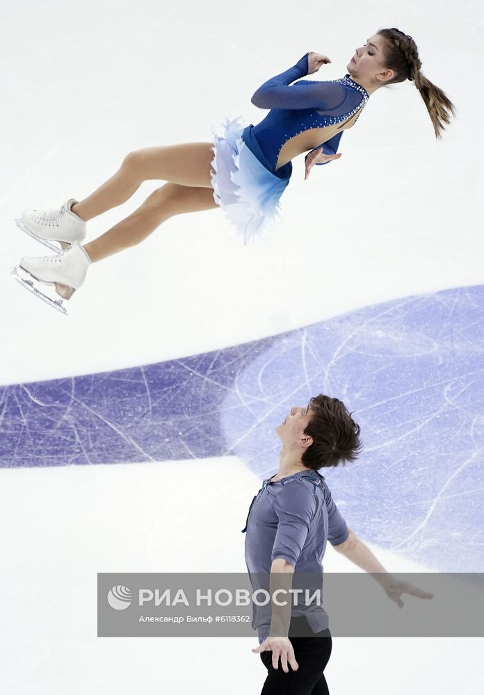 Фигурное катание. Чемпионат России. Пары. Короткая программа