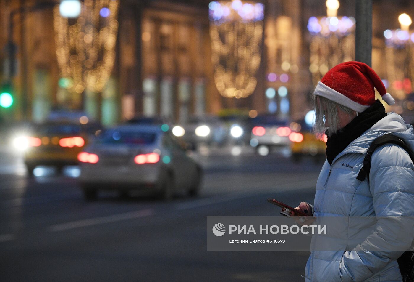 Предновогодние пробки в Москве