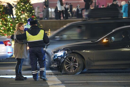 Предновогодние пробки в Москве