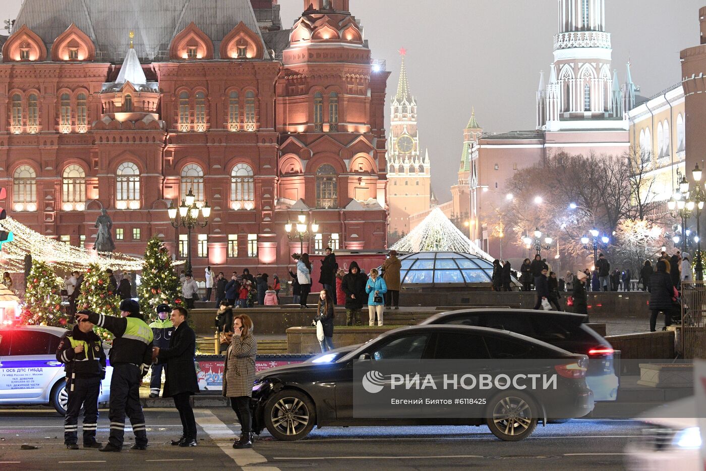 Предновогодние пробки в Москве