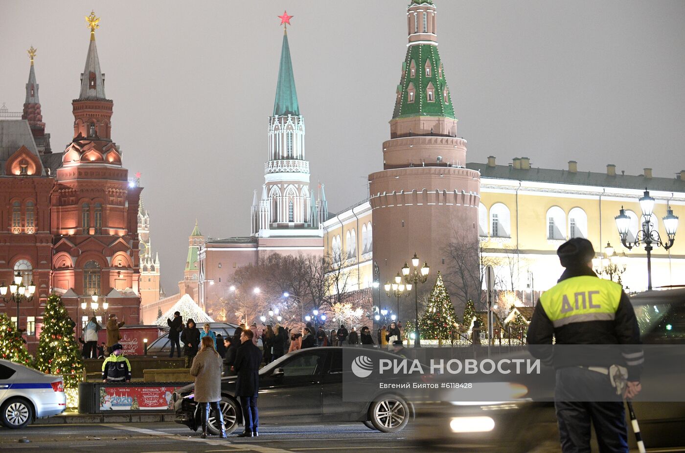 Предновогодние пробки в Москве