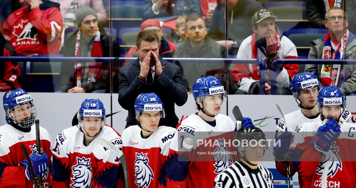 Хоккей. Молодежный чемпионат мира. Матч Чехия  Россия