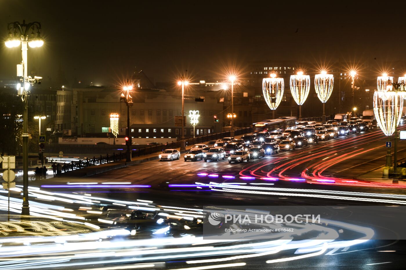 Предновогодние пробки в Москве