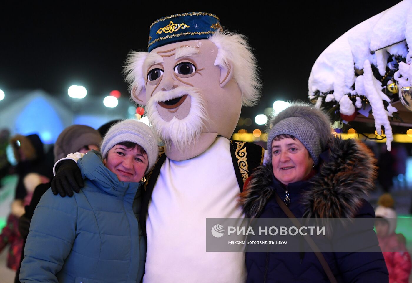 Открытие главной городской елки в Казани