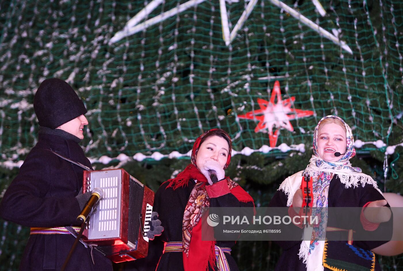 Открытие главной городской елки в Казани