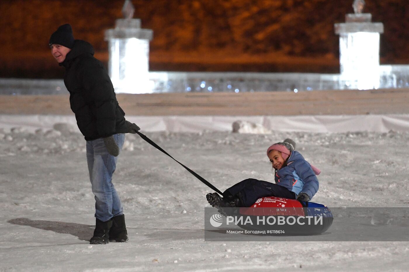 Открытие главной городской елки в Казани