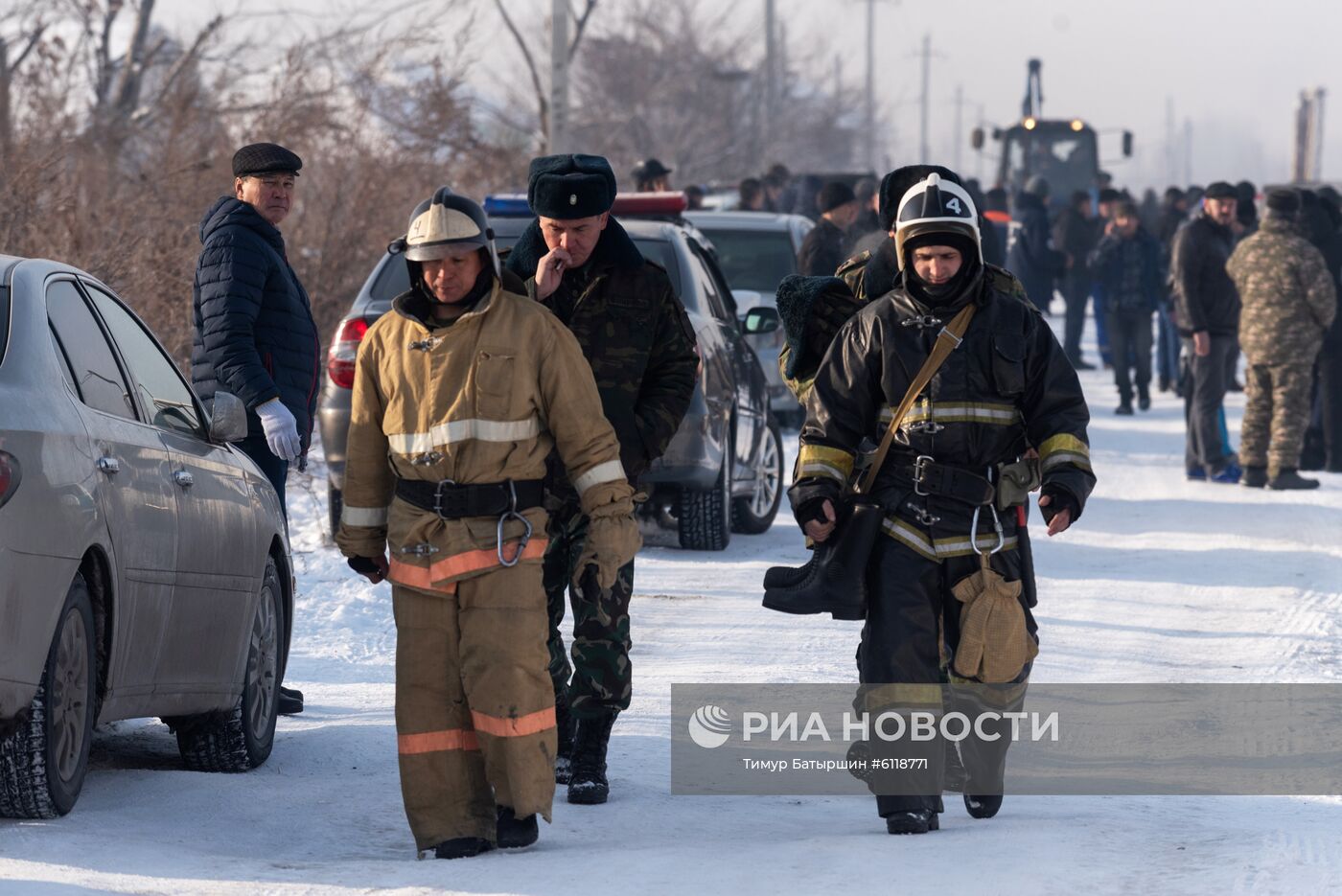 Крушение пассажирского самолета в Казахстане