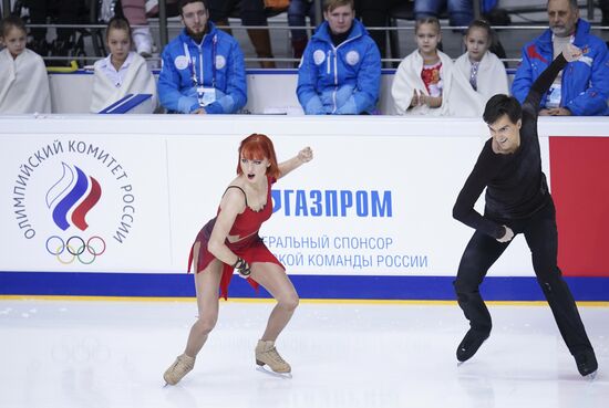 Фигурное катание. Чемпионат России. Танцы. Произвольная программа