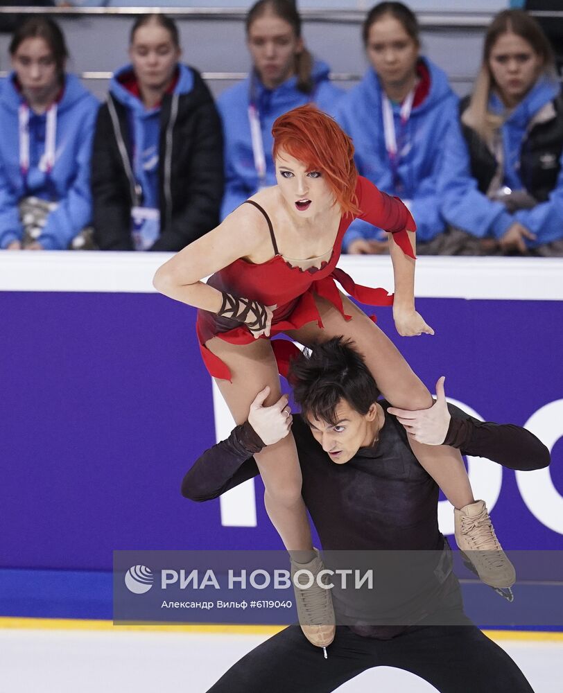 Фигурное катание. Чемпионат России. Танцы. Произвольная программа