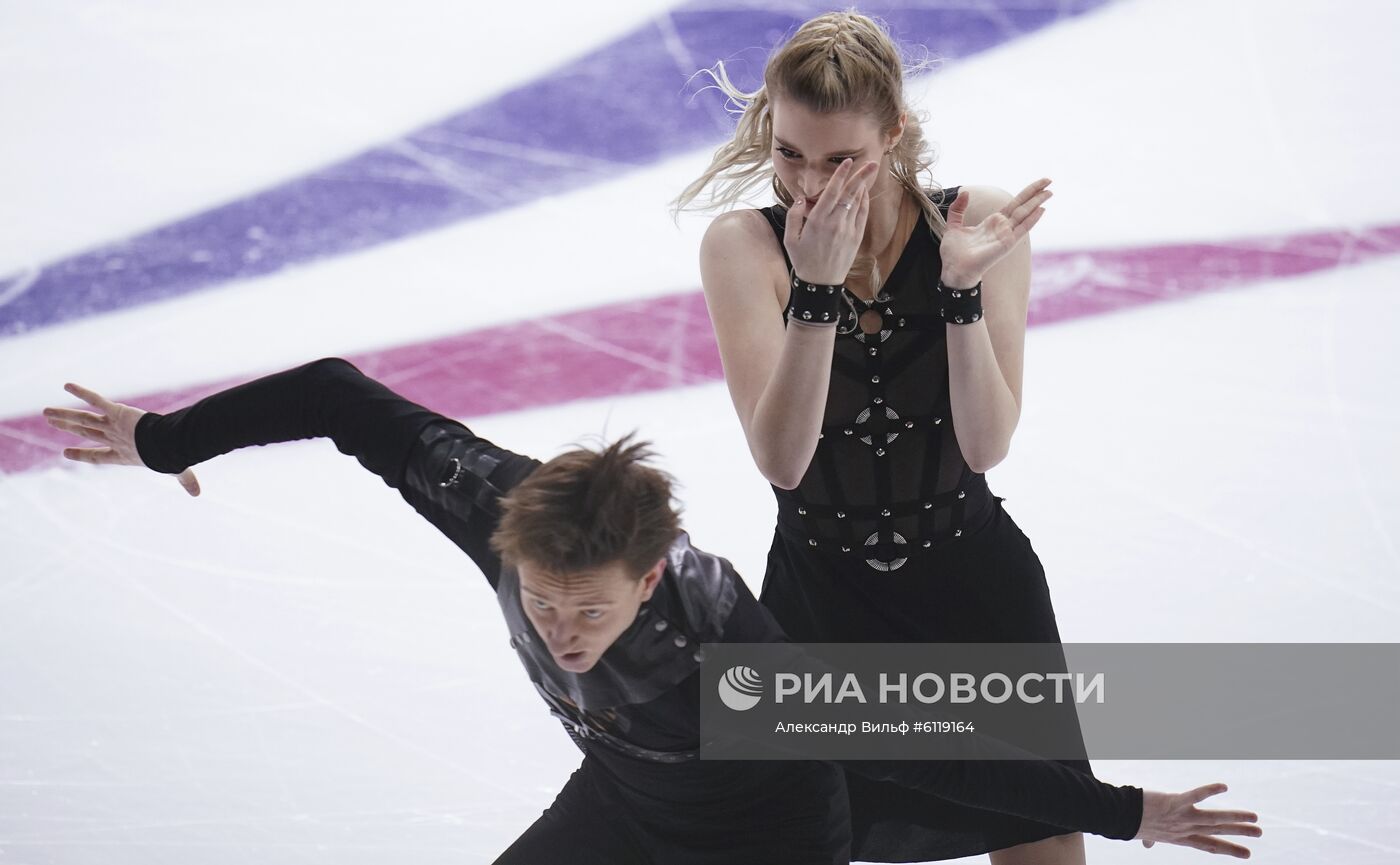 Фигурное катание. Чемпионат России. Танцы. Произвольная программа