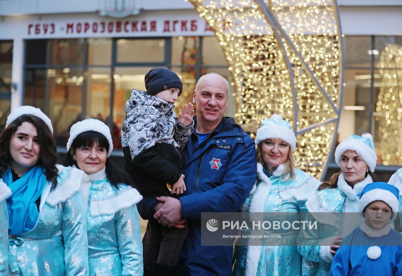Благотворительная акция в Морозовской детской больнице