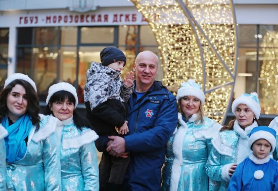 Благотворительная акция в Морозовской детской больнице