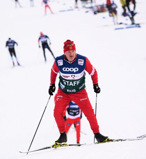 Лыжные гонки. Тур де Ски. Тренировки