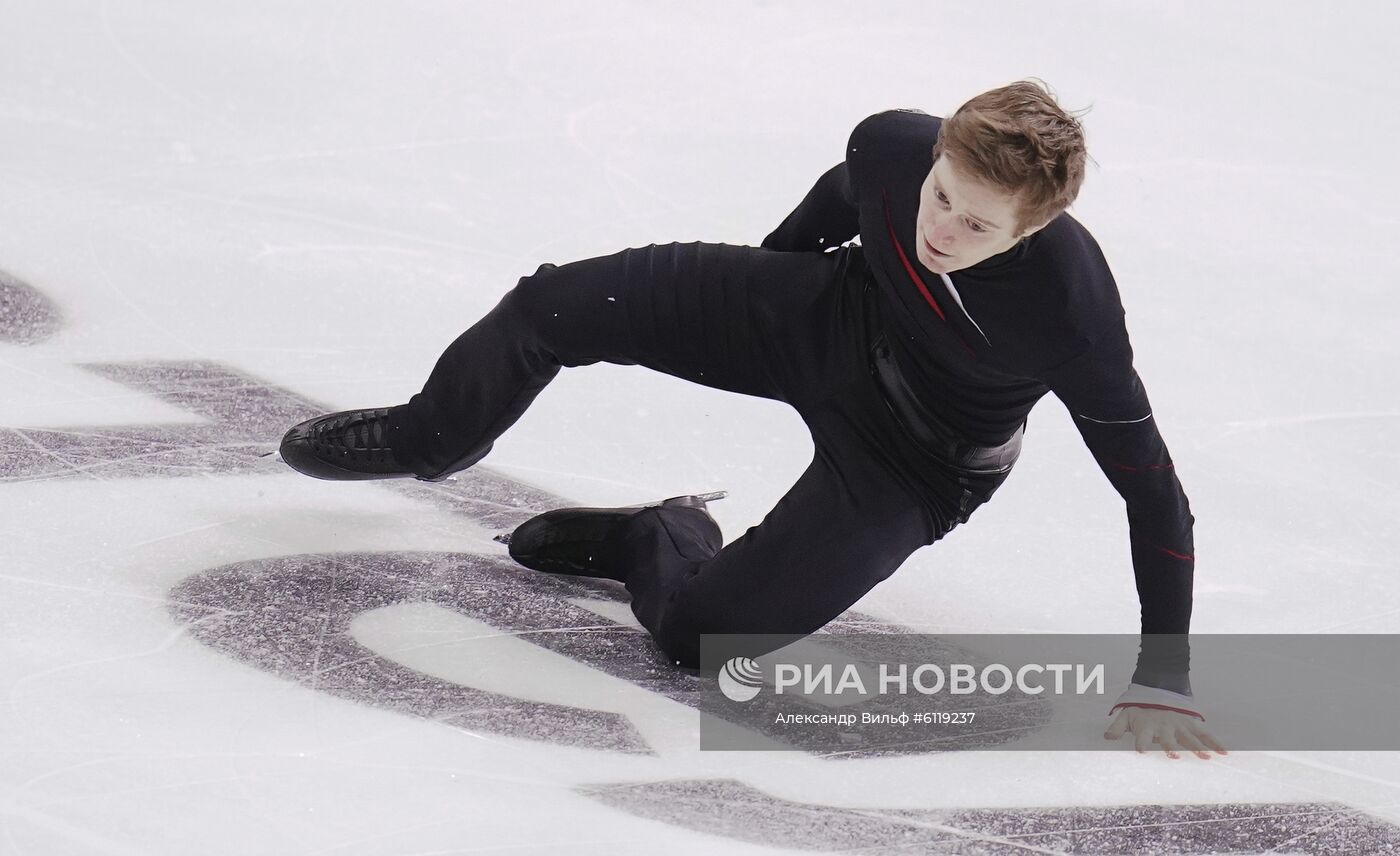 Фигурное катание. Чемпионат России. Мужчины. Произвольная программа