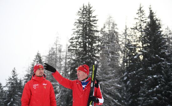 Лыжные гонки. Тур де Ски. Тренировки