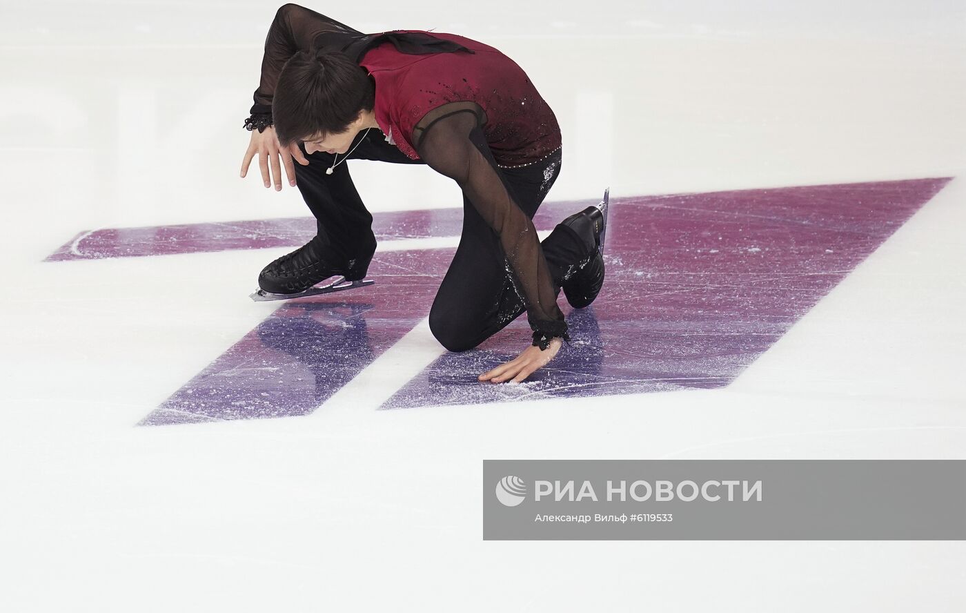 Фигурное катание. Чемпионат России. Мужчины. Произвольная программа