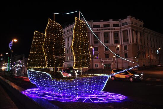 Предновогодний Владивосток