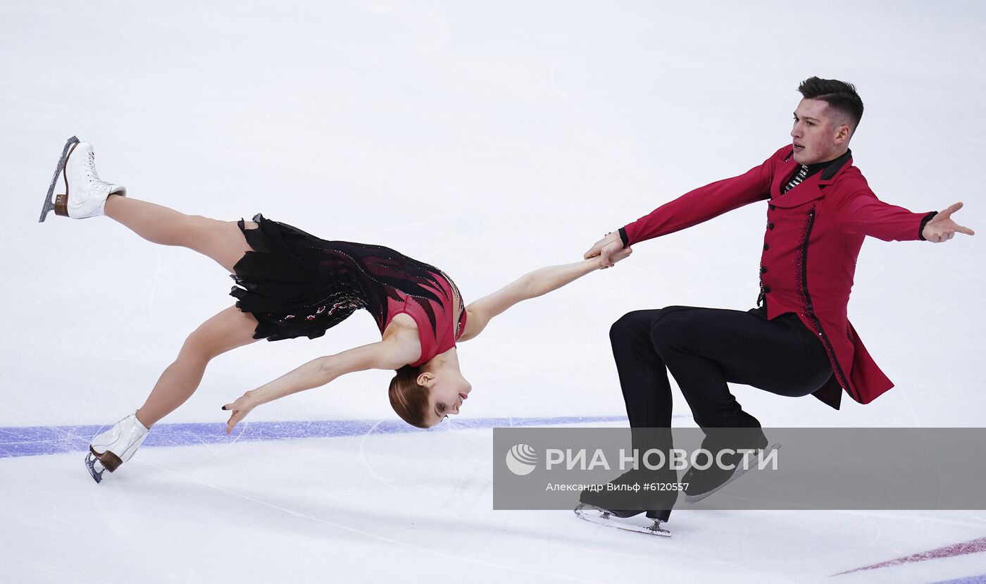 Фигурное катание. Чемпионат России. Пары. Произвольная программа